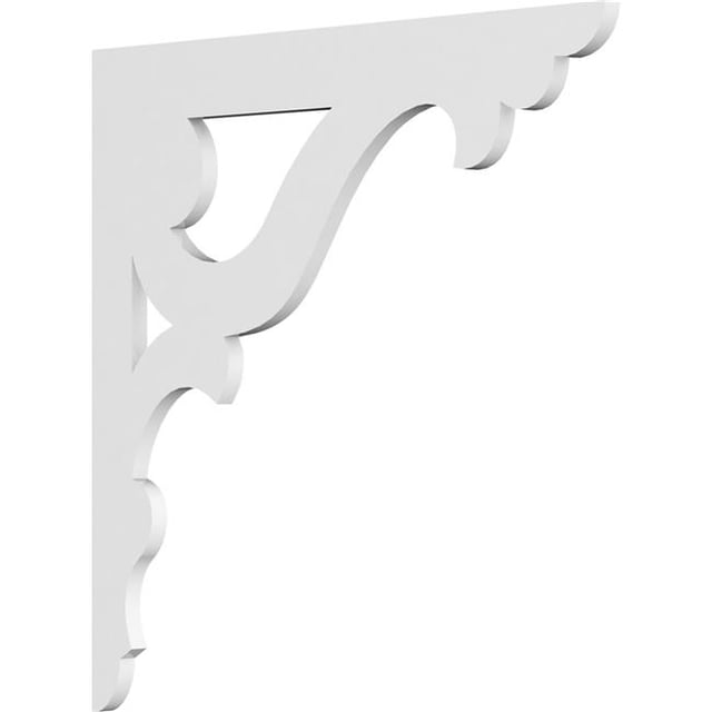 Ekena Millwork BKTP01X20X20CN Cornée Support - 0,62 x 20 x 20 Po.