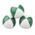thumbnail image 1 of 3 piezas de pelotas de malabarismo para lanzar a mano, divertidos juguetes para canastas de Pascua. verde y blanco, 1 of 9