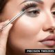 thumbnail image 3 of 3 Pieces Straight Pointed Tip Tweezers Isolating Tweezers Eyelash, 3 of 5