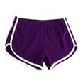 thumbnail image 1 of 1 paquete de pantalones cortos deportivos de algodón, pantalones cortos de baile de yoga, pantalones cortos atléticos de verano, púrpura-XXXL Sincero Ropa, 1 of 5