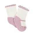 thumbnail image 3 of Gerber Baby Girl Wiggle Proof Socks, 4-Pack (Newborn - 0/6M), 3 of 7