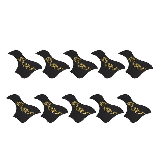 Protector de guitarra acústica, 10 piezas Protector de golpeador de guitarra acústica Protector de guitarra Protector de golpeador de guitarra diseñado para la perfección