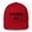 Red, variant on Sober AF Black font 4-sided print AA slogans sayings One Day at a Time No Matter What Flexfit Cap Recovery Hat (White, S/M)