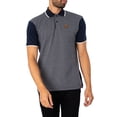 thumbnail image 2 of Trojan Pattern Polo Shirt, Blue, 2 of 5