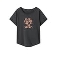 thumbnail image 1 of Camiseta para mujer verano suave manga corta Top para vacaciones regalo del día de San Valentín S, 1 of 7