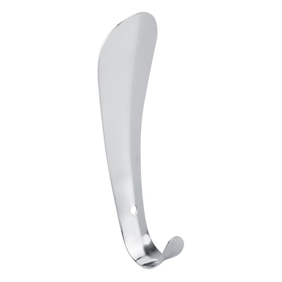 Kritne Stainless Steel Small Shoe Horn Lifter for Kids Women Old Man 14.5cm/5.7in, Short Shoe Horn, Stainless Steel Shoe Horn