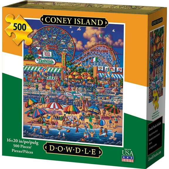 Dowdle Jigsaw Puzzle - Coney Island - 500 Pieces
