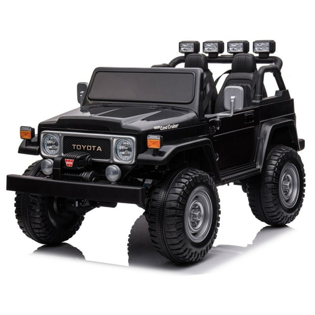 Voiture Électrique 24V Toyota FJ-40 2 Places pour Enfants 4x4 avec Télécommande