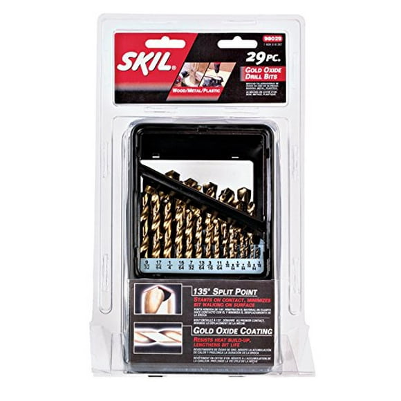 SKIL 98029 Ensemble de Perceuse à Oxyde d'Or, 29 Pcs