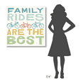 thumbnail image 4 of Global Gallery's 'Lets Cruise Family Rides I' By Michael Mullan Stretched Canvas Wall Art, 4 of 4