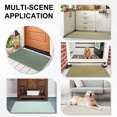 thumbnail image 7 of Uxcell 1-Pack Front Door Mat, 30x18 Inch Polyester Indoor Outdoor Entrance Non-Slip Rubber Backing [Black Coffee], 7 of 7