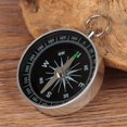 thumbnail image 1 of POCKET COMPASS HIKING SCOUTS CAMPING WALKING SURVIVAL AID GUIDES,1* navigation compass,Silver, 1 of 8