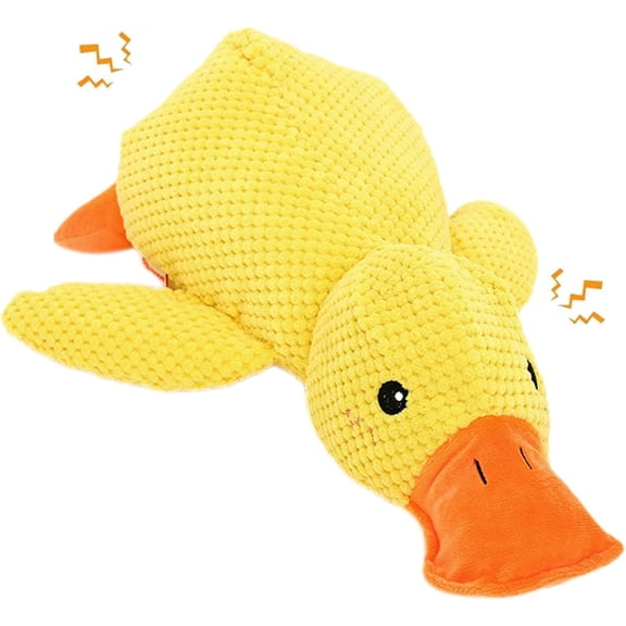 Duck Dog Toy,Calming Duck Toy,2026 New Dog Emotional Support Duck,for Large Small Dogs,Durable Stuffed Dog Puppy Toys