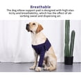 thumbnail image 5 of Codo De Perro Transpirable, Almohadilla De Soporte De Codo Canino Ligera, Protector De Envoltura De Codo De Perro Práctico Con Pegatina Para Recuperación De Heridas Caninas De Perro Noticed EL013891-01, 5 of 5