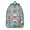 Basketball and Jersey, variant on Basketball and Wow White Pattern Backpack for School, Cute School Bag with Adjustable Shoulder Straps and Padded Back, 15.7"x11.8"x5.5"