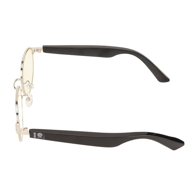 Lunettes, Casque Ouvert IPX4 Étanche Lunettes Intelligentes Lumière Bleue pour Conduite