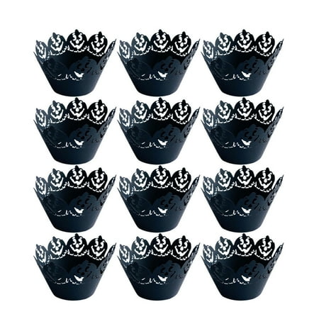 

Hot Deal! Miyuadkai Halloween Spider Web Witch Horror Castle Pattern Hollow Paper Cup Diy Cake Decor Dish Drying Rack Clearance Kitchen Utensils F