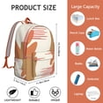 thumbnail image 5 of Unisex Chic Boho Backpack, Bohemian Vintage Style Bag with Front Pocket, Durable Rucksack for School College Work Travel, Great Gift Idea, 5 of 5
