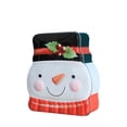 thumbnail image 2 of Christmas Gift Box for Kids with Santa & Tree Design - Tinplate Cookie & Candy Storage, Decorative Holiday Container for Small Gifts, 2 of 3