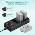 thumbnail image 4 of Batería y cargador FirstPower LP-E5 1900 mAh (paquete de 3) Canon, 4 of 7