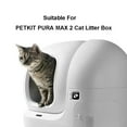 thumbnail image 4 of PETKIT Magnetic Sand Pouring Plate Filter Mesh Set Effective Sand for PETKIT PURA MAX 2 Cat Litter Box Automatic Toilet, 4 of 7