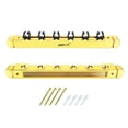 thumbnail image 4 of LOVIVER Multifunction Wall Mount 6 Hole Fishing Rod Holder for Garage Gear, 4 of 6