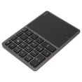 thumbnail image 4 of M Buder Teclado Numérico Inalámbrico 2.4G y Bluetooth con Touchpad Gris 18 cm / 7 inches, 4 of 9