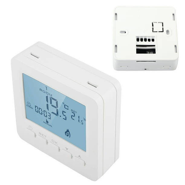 Thermostat,Programmable Thermostat Digital LCD Programmable Thermostat
