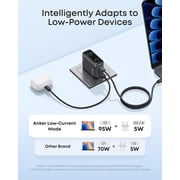 Anker Charger, 100W Max Ultra-Compact 3-Port GaN USB C Charger Block