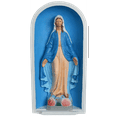 thumbnail image 5 of Traditional Blessed Mother Virgin Mary Madonna Grotto and Garden Statue, 36" Height, 5 of 6