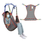 EZ Assistive Universal Full Body Patient Lift Sling Transfer and Bathing 500lb Weight Capacity S