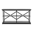 thumbnail image 3 of Furniture of America Laem 2-Shelf Console Table, Antique Gray, 3 of 5