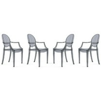 Modholic Ghost Armchair, Smoke Gray (Set Of 4)