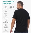 thumbnail image 4 of 𝗠𝗲𝗿𝗶𝗻𝗼.𝘁𝗲𝗰𝗵 Men’s Everyday Merino Wool T-Shirt, Lightweight Short Sleeve, 4 of 5
