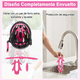 thumbnail image 4 of Casco Protección Niños Rodilleras Muñequeras Coderas Kit Xtellar multicolor, 4 of 4