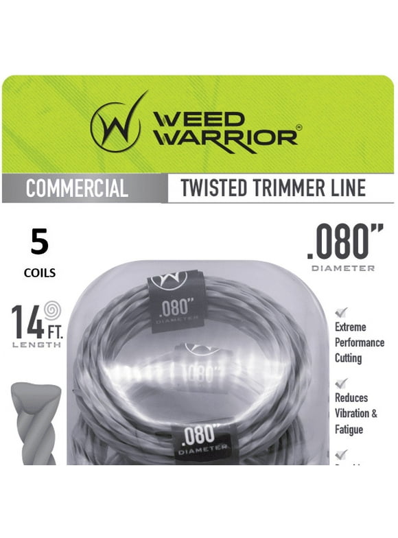 Weed Warrior .095 in. x 14 ft. Nylon Trimmer Line Coil - 5 count