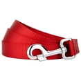 thumbnail image 3 of Country Brook Petz® 3/4 inch Nylon Dog Leash - Bright Red, 4 Foot, 3 of 5