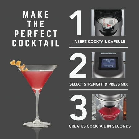 Whiskey Sour Cocktail Mix Capsule for Bartesian Cocktail Maker (6-Pack)