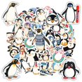 thumbnail image 5 of 35pcs Cute Penguin Stickers PVC Kids Stickers  Funny Stationery Stickers for Laptops Suitcases, 5 of 9