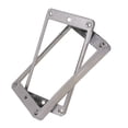 thumbnail image 3 of kusrkot 2pcs 91X45.4mm Flat Base Pickup Frame (Black) Mounting s For Electric Guitar, 3 of 9