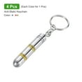 thumbnail image 3 of Uxcell 4pcs Anti-Static Keychain Magnetic Head Car Static Human Body ESD Tool Electricity Discharge Remover Keychains for Car Door House, Red/Blue/Green/Yellow, 3 of 7
