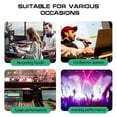 thumbnail image 5 of Professional Digital DJ Mixer Console 4 Channel Audio Mixer with USB Port Supports Bluetooth Connect, 5 of 5
