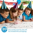thumbnail image 3 of Melissa & Doug Wooden Triple-Layer Party Cake Play Food Set for Preschool Boys and Girls, 3 of 10
