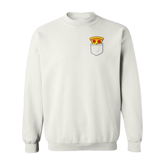 Pizza In Your Pocket Sweatshirt Women -Image by Shutterstock, Female x-Large