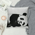 thumbnail image 2 of ONETECH  Funny Panda Gifts for Women Men,   Panda Pillow Case  Panda Themed Room Bedroom Home Sofa Decor, 2 of 5