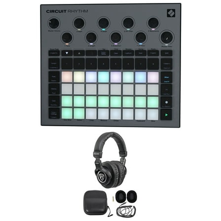 Novation Circuit Rhythm Beatmaking Sampler Groovebox/Drum Machine   Headphones