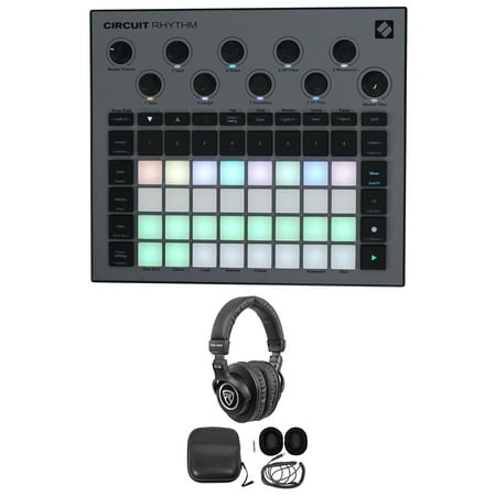 Novation Circuit Rhythm Beatmaking Sampler Groovebox/Drum Machine + Headphones