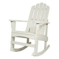 thumbnail image 2 of Shine Company 4699EW Marina II Porch Rocker with Hydro-TEX Finish, Eggshell White Rocking Adirondack Chair, 2 of 15