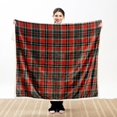 thumbnail image 2 of Manta Carstens Rust and Sage Plaid Sherpa 137 cm x 173 cm, 2 of 4