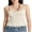 Apricot, variant on KelaJuan Women's Summer Tank Tops, Sleeveless Square Neck Bow Front Lace Patchwork Slim Camisole Crop Top